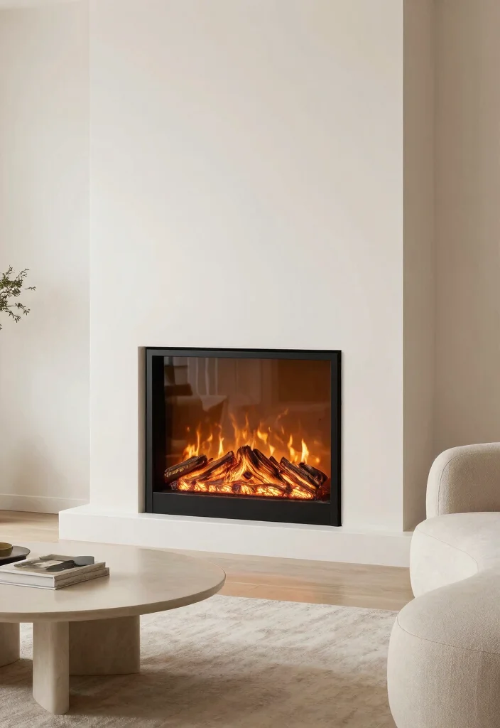 14 Modern Electric Fireplace Ideas for Sleek Interiors 7. Modern Fireplace Screens 0