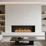 14 Modern Gas Fireplace Ideas with Minimal Design