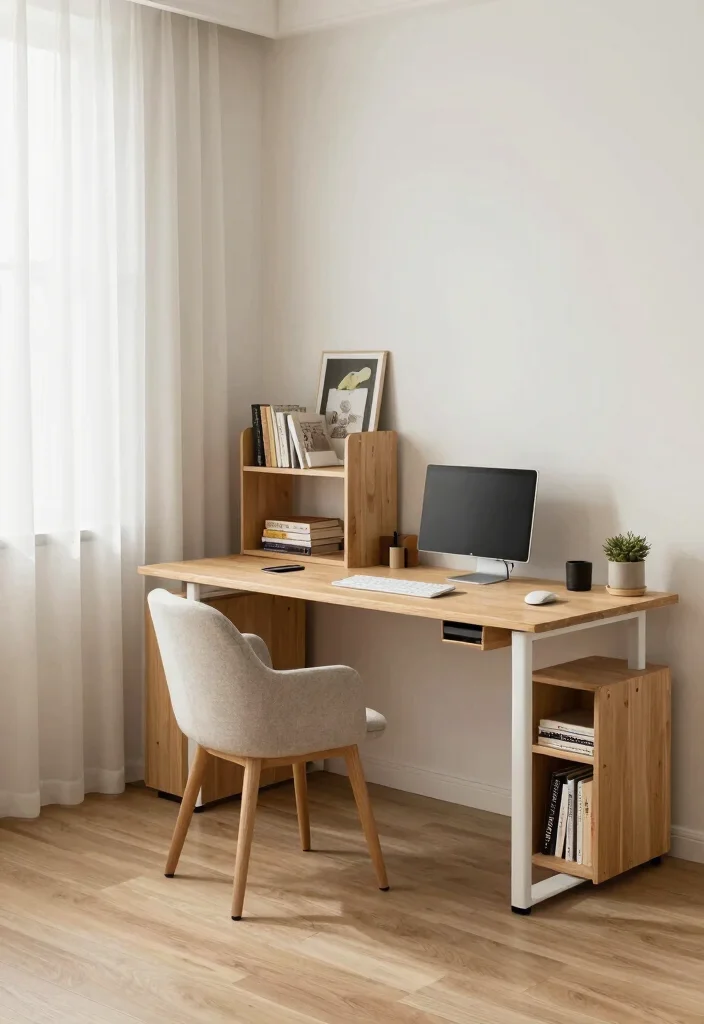 14 Modern Home Office Ideas with Clean Functional Layouts 10. Flexible Layouts Customize Your Space 0
