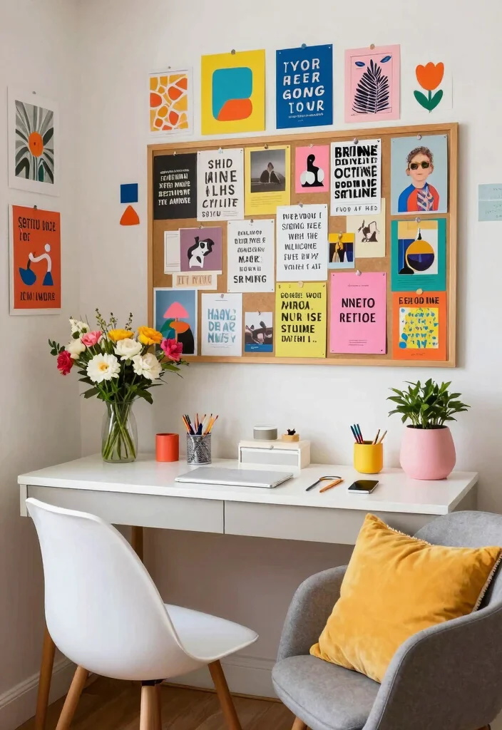 14 Modern Home Office Ideas with Clean Functional Layouts 5. Creative Office Decor Personal Touches 0