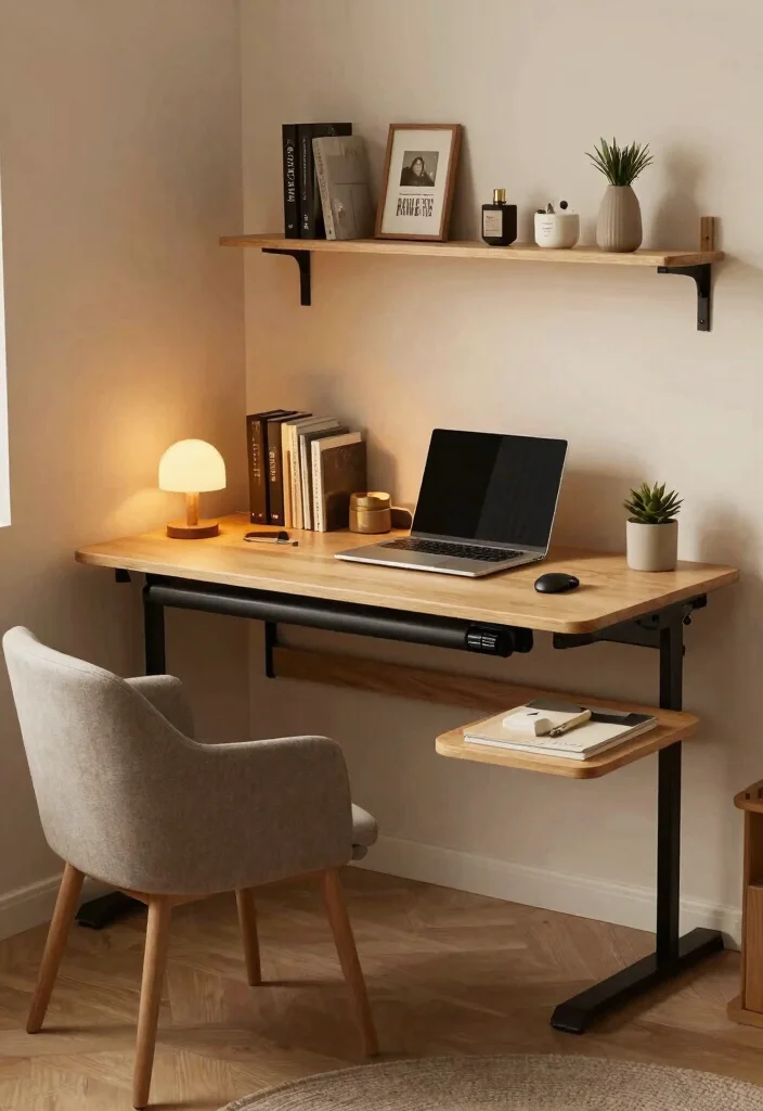 14 Modern Home Office Ideas with Clean Functional Layouts 6. Multi Functional Spaces Adapt to Your Needs 0