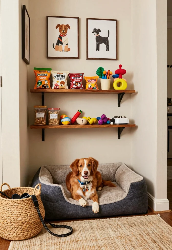 14 Mudroom Entryway Garage Ideas for High Traffic Homes 6. Designated Dog Space 0