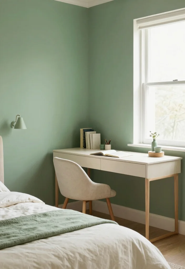14 Office and Spare Bedroom Ideas for Dual Purpose Living 5. Color Scheme Coordination 0