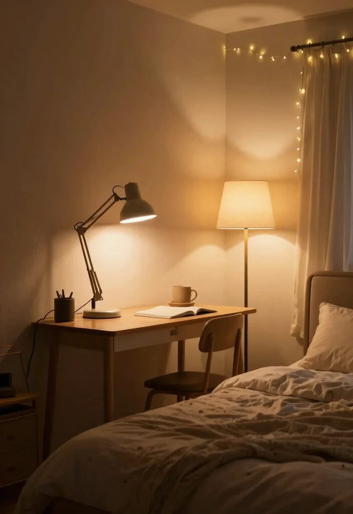 14 Office and Spare Bedroom Ideas for Dual Purpose Living 7. Multi Functional Lighting 0