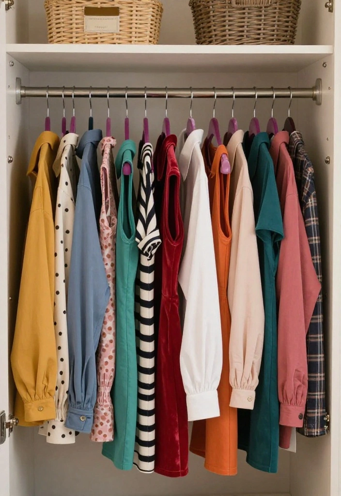 14 Small Space Closet Ideas That Stay Tidy Without Feeling Cramped 12 14 Small Space Closet Ideas That Stay Tidy Without Feeling Cramped 2. Invest in Slim Hangers 0