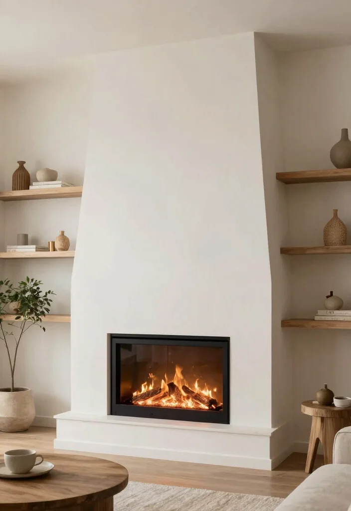 14 Two Story Fireplace Ideas That Create a Bold Focal Point 14. Eco Friendly Fireplaces 0