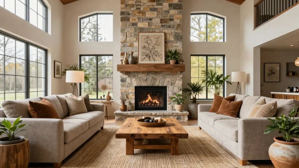 14 Two Story Fireplace Ideas That Create a Bold Focal Point