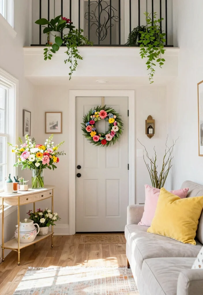 14 Two Story Foyer Entryway Ideas with Dramatic Scale 41 14 Two Story Foyer Entryway Ideas with Dramatic Scale 11. Seasonal Decor Switch Ups 0