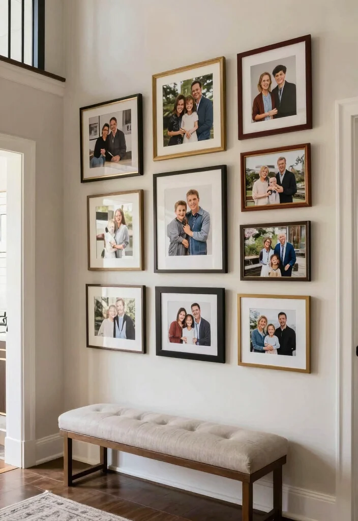 14 Two Story Foyer Entryway Ideas with Dramatic Scale 18 14 Two Story Foyer Entryway Ideas with Dramatic Scale 8. Personalized Gallery Walls 0