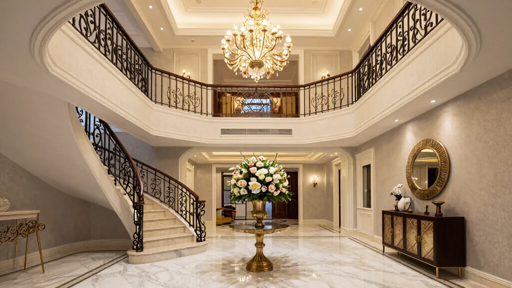 14 Two Story Foyer Entryway Ideas with Dramatic Scale