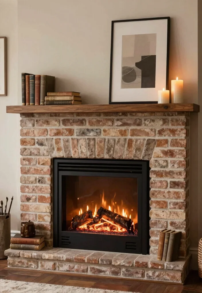 14 Ventless Gas Fireplace Ideas for Easy Installation 3. Decorative Fireplace Inserts 0