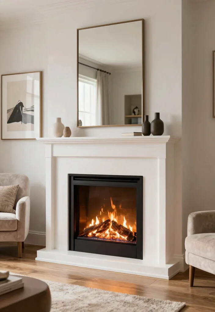14 Ventless Gas Fireplace Ideas for Easy Installation 8. Ventless Fireplaces as Focal Points 0