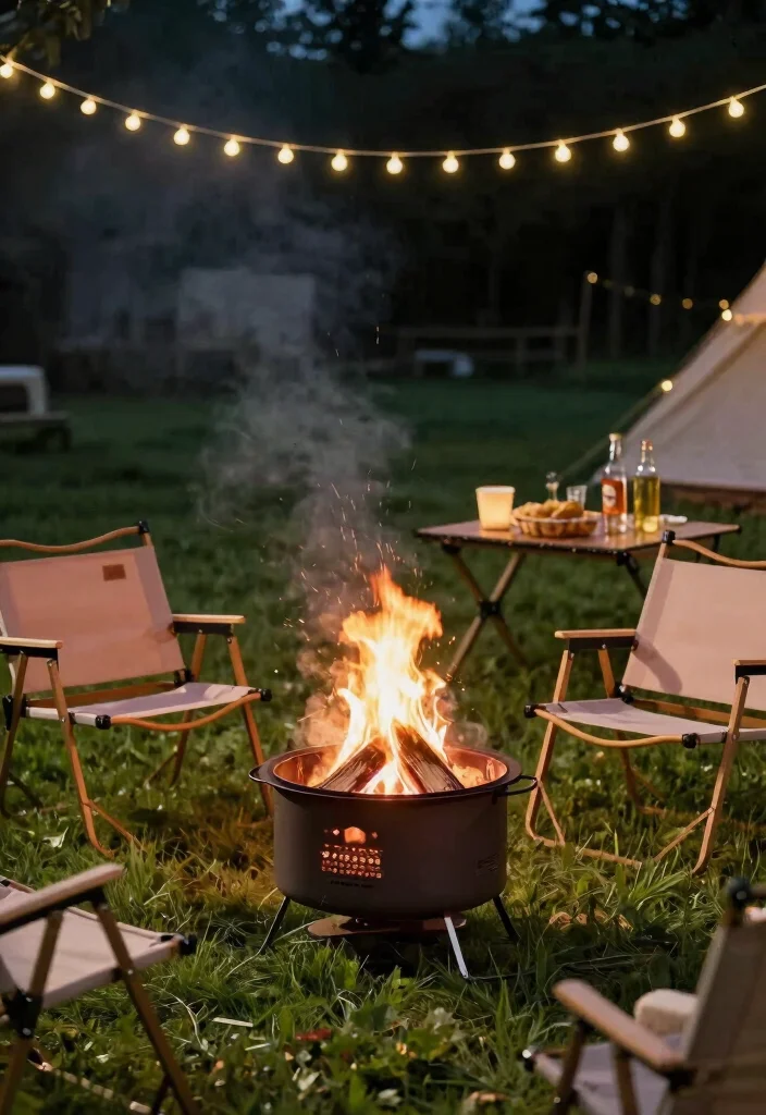 16 Backyard Fireplace Ideas for Outdoor Gathering Spaces 14 16 Backyard Fireplace Ideas for Outdoor Gathering Spaces 4. Portable Campfire Pit 0