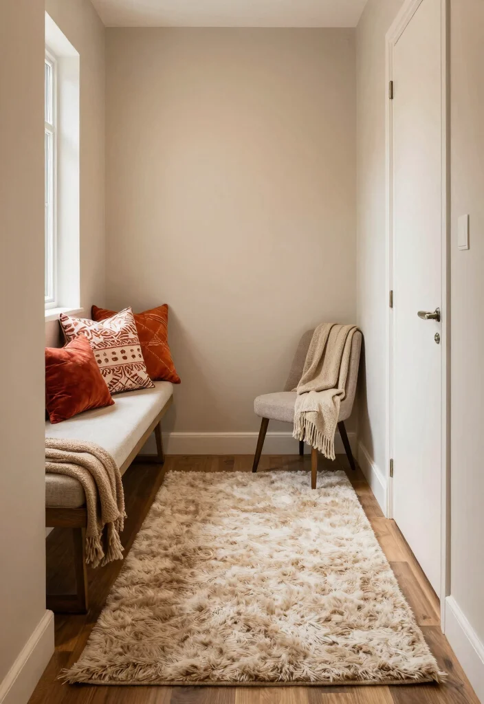 16 Elegant Entryway Ideas Luxury Homes Will Love 12. Soft Textiles 0