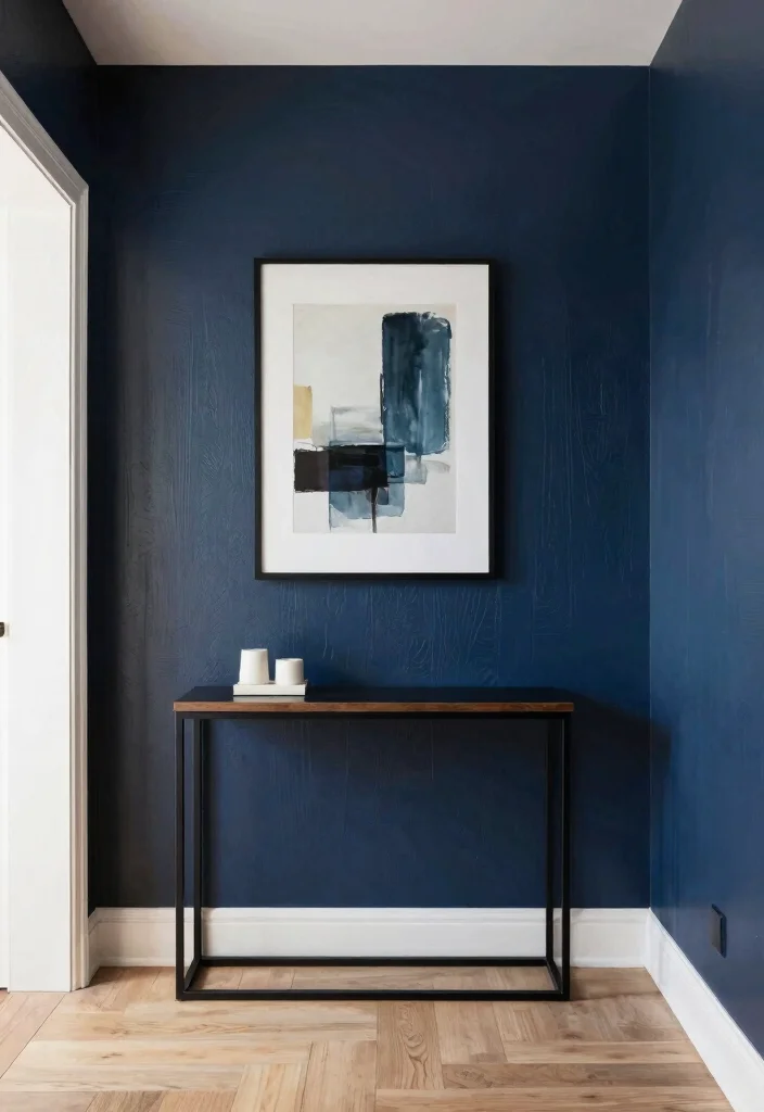 16 Elegant Entryway Ideas Luxury Homes Will Love 9. Accent Walls 0