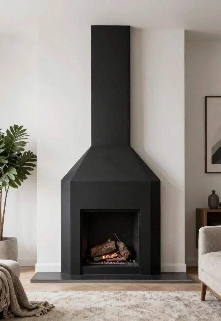 16 Fireplace Ideas Modern with Sleek Contemporary Appeal 12 16 Fireplace Ideas Modern with Sleek Contemporary Appeal 2. Geometric Fireplaces 0