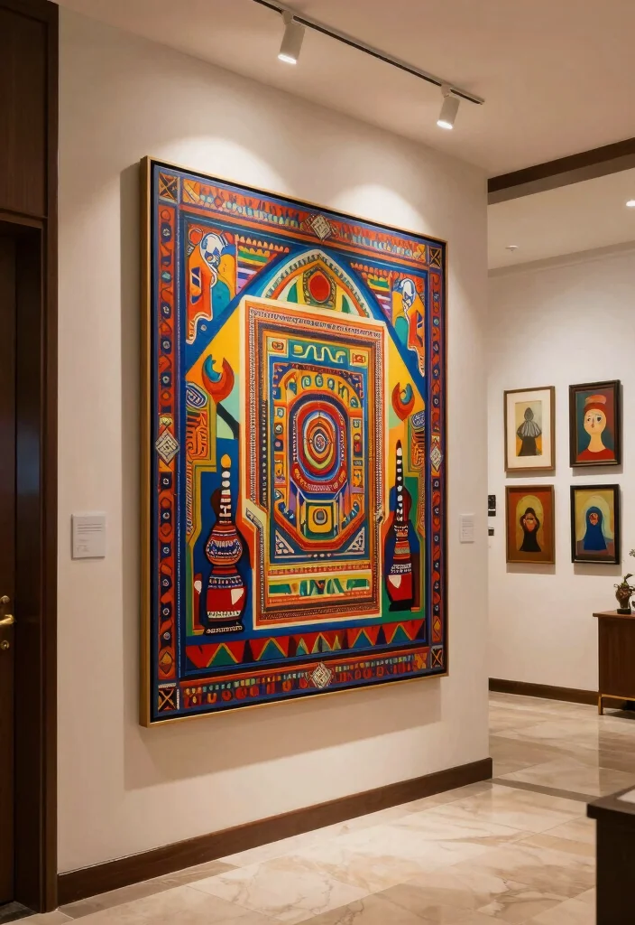 16 Foyer Ideas Entryway Indian Modern with Warm Contemporary Style 13. Custom Art Installations 0