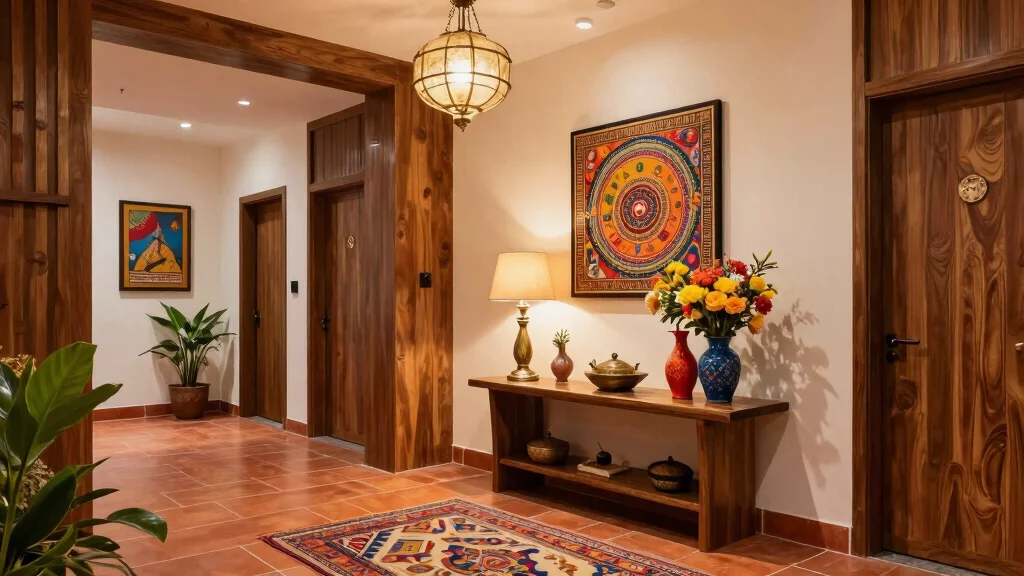 16 Foyer Ideas Entryway Indian Modern with Warm Contemporary Style