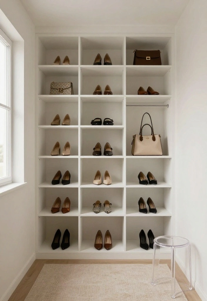 16 IKEA Closet Ideas Walk In with a Custom Built In Feel 1. Minimalist Chic with Open Shelving 0