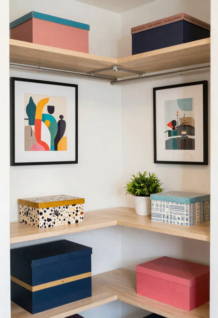 16 IKEA Closet Ideas Walk In with a Custom Built In Feel 12. Personal Touches with Decor 0
