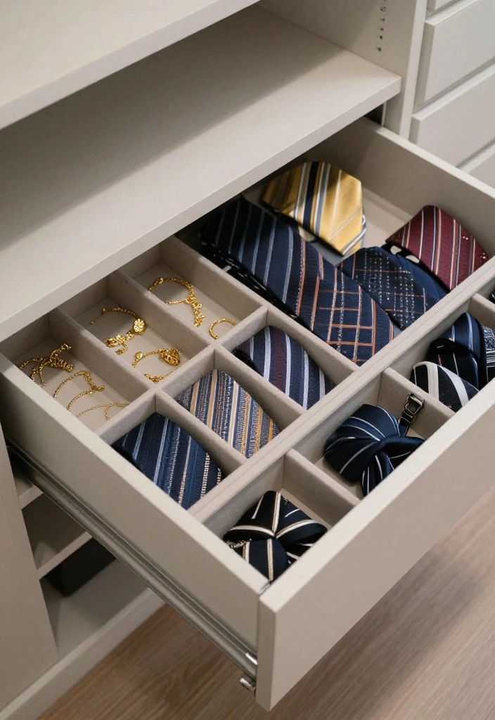 16 IKEA Closet Ideas Walk In with a Custom Built In Feel 13. Customized Drawer Inserts 0