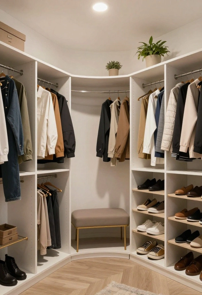 16 IKEA Closet Ideas Walk In with a Custom Built In Feel 2. L Shaped Layout for Maximum Space 0