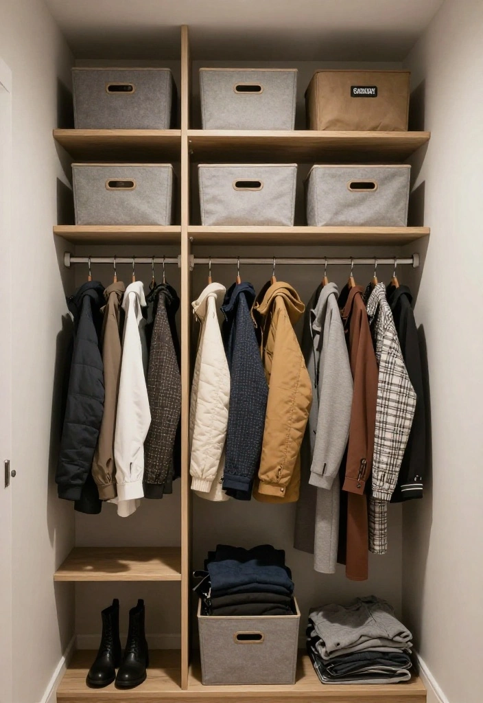 16 Narrow Walk In Closet Ideas Layouts That Actually Flow Well 64 16 Narrow Walk In Closet Ideas Layouts That Actually Flow Well 14. Seasonal Rotation 0
