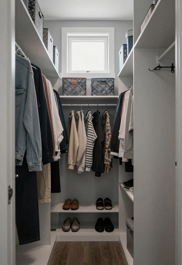 16 Narrow Walk In Closet Ideas Layouts That Actually Flow Well 12 16 Narrow Walk In Closet Ideas Layouts That Actually Flow Well 2. Open Concept Layout 0