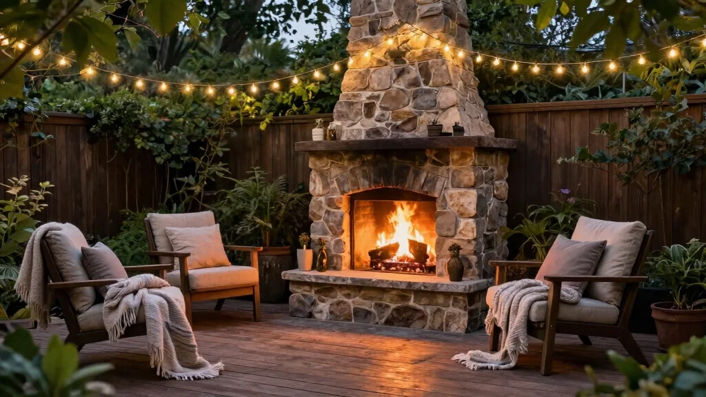 16 Outdoor Fireplace Ideas for Cozy Backyard Gatherings