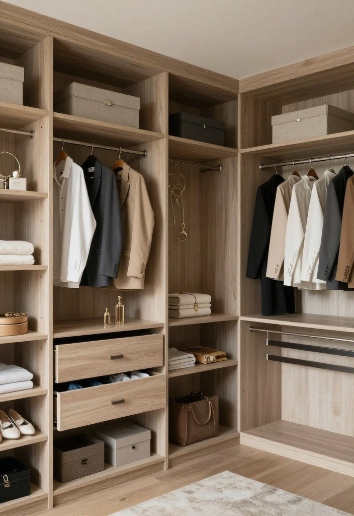 16 Walk in Closet Ideas Master Suite with Calm Luxury Organization 15. Personalized Closet Systems for Your Lifestyle 0