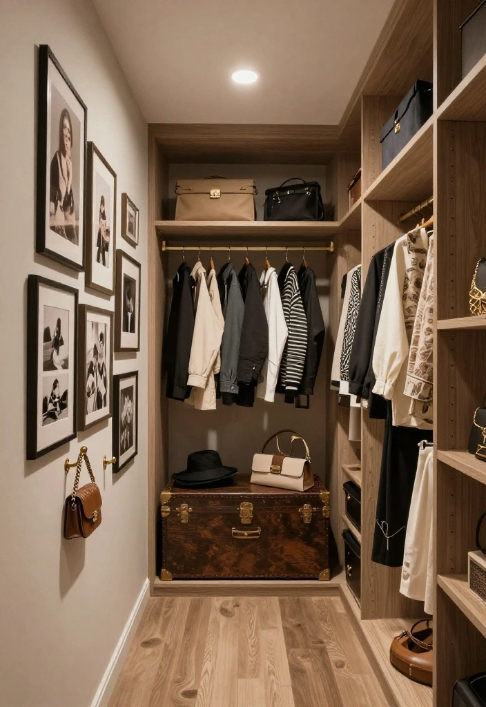 16 Walk in Closet Ideas Master Suite with Calm Luxury Organization 8. Personal Touches to Reflect Your Style 0